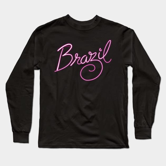 Brazil (1985) Long Sleeve T-Shirt by Affiliate_CNMTC